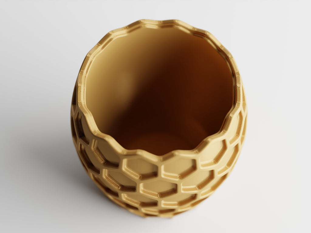 Honeycomb Hexagon 3D Printed Planter