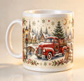 Christmas Red Truck 11oz Mug