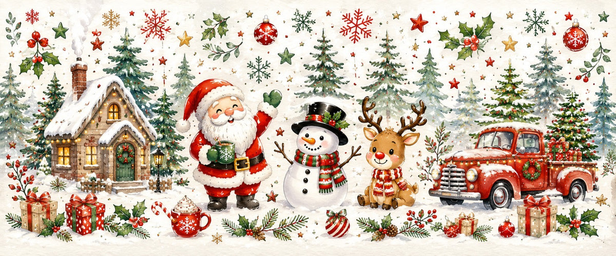 Santa & Friends Christmas 11oz Mug