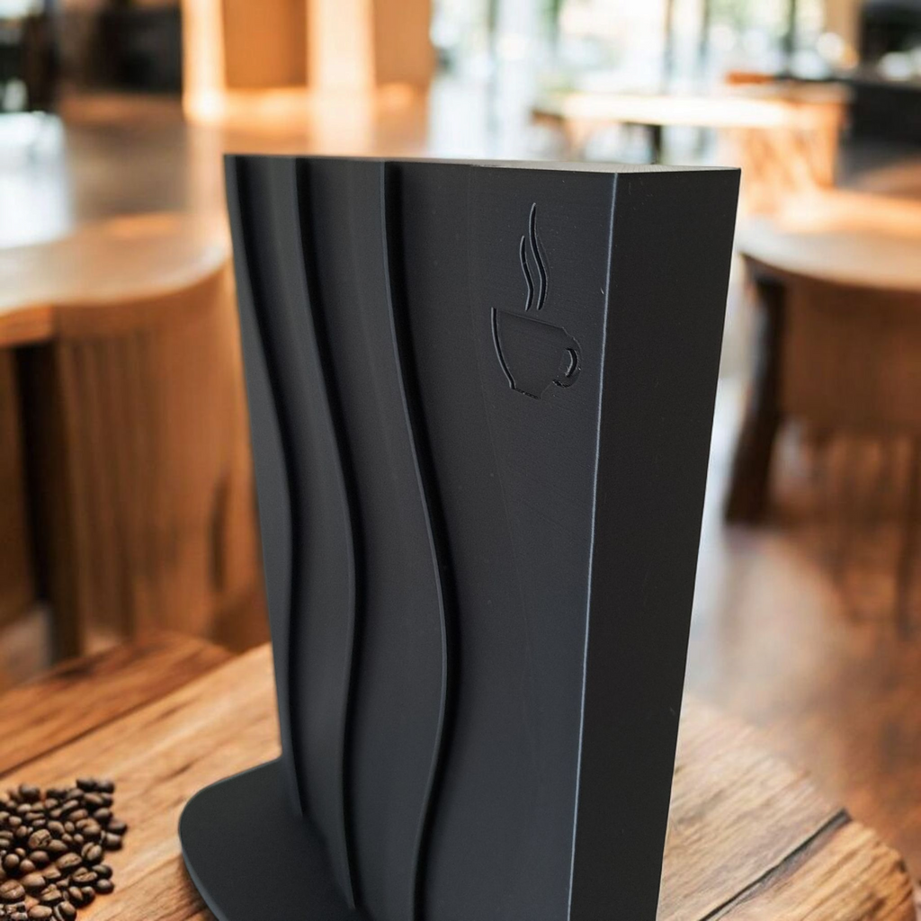 Etsy / Google Optimised:
Modern Wave Coffee Pod Rack | 3D Printed Capsule Organiser For Nespresso