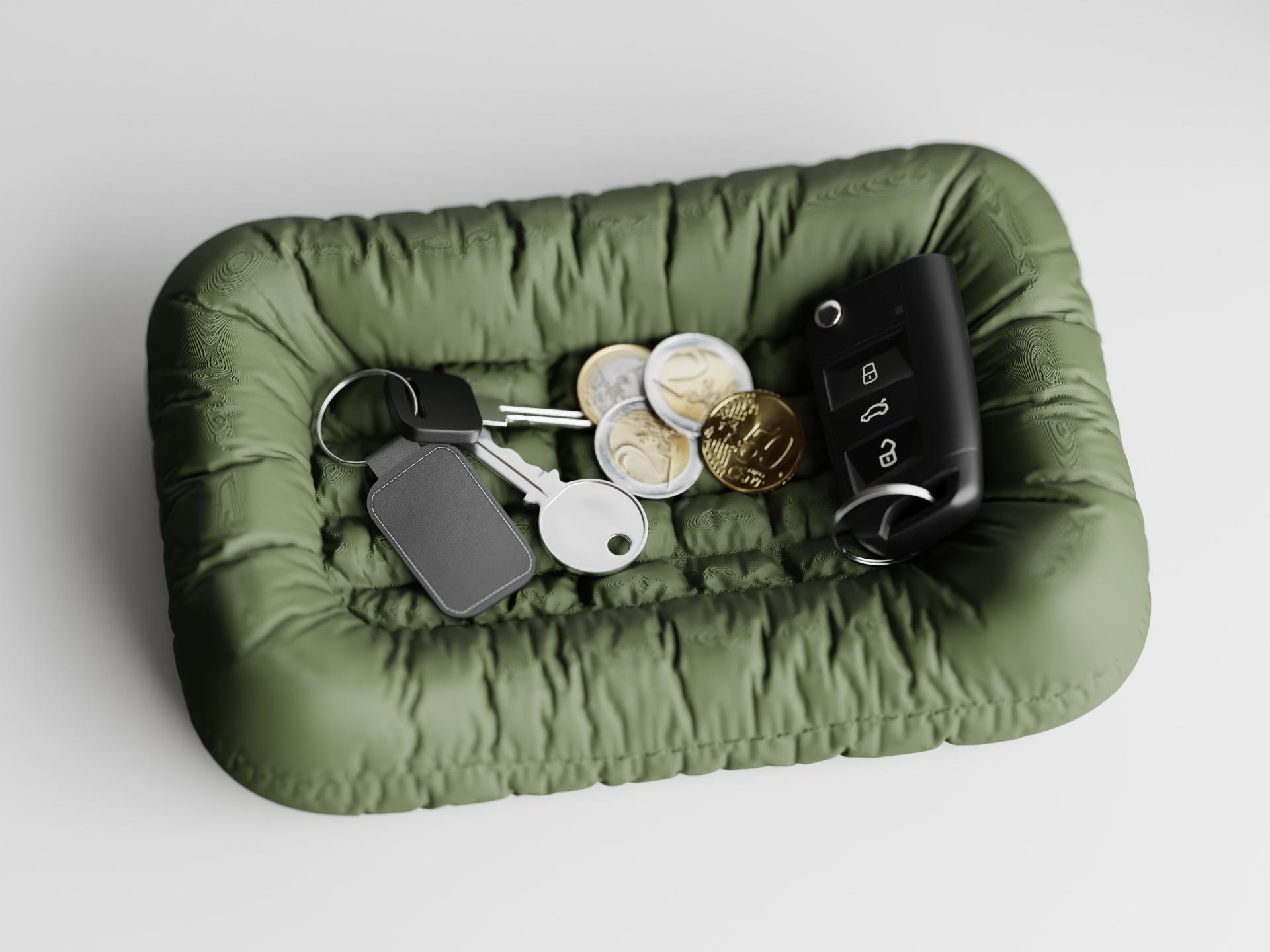 Puffy Style 3D Printed Storage Tray