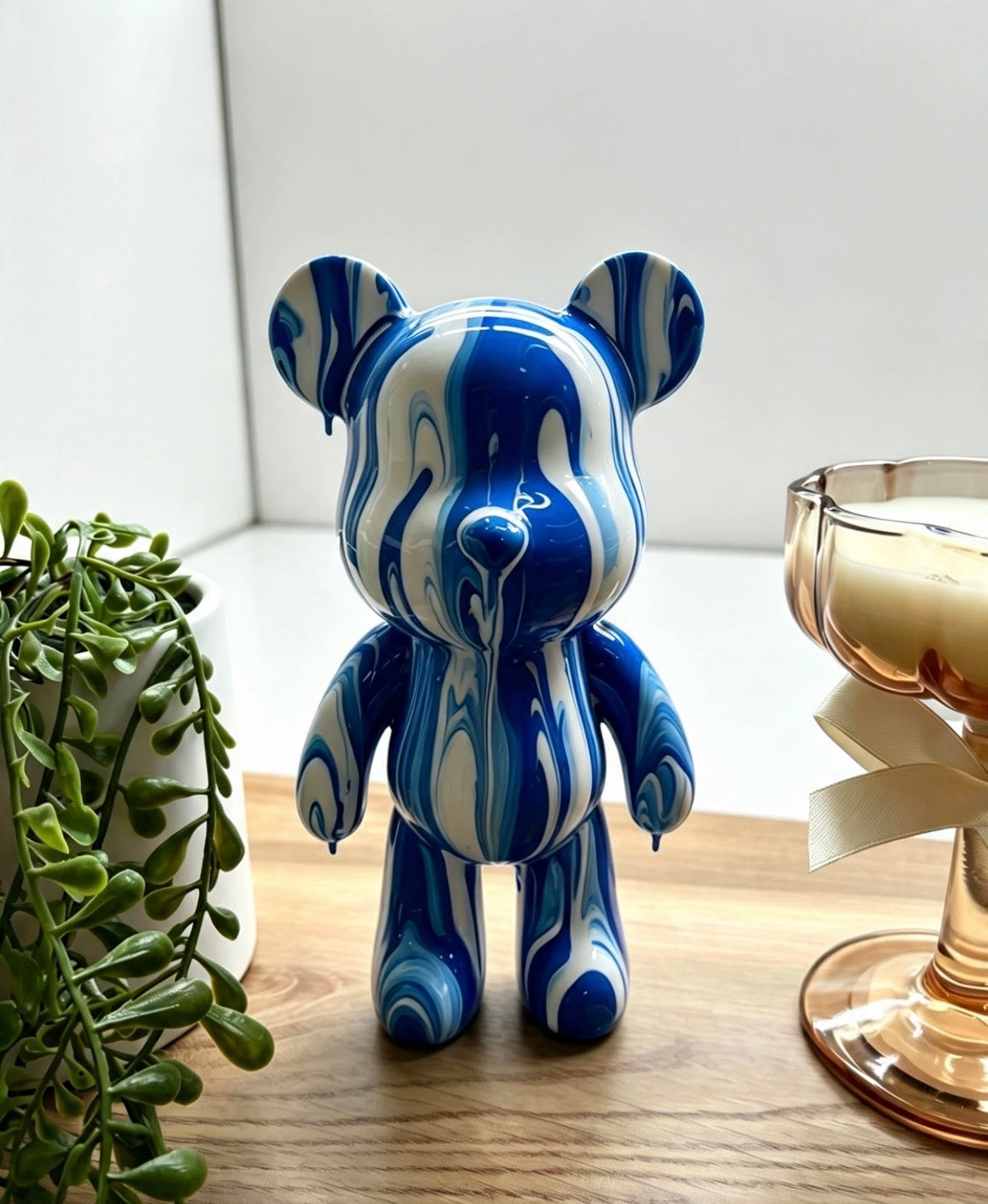 Custom Fluid Art Bear – Pick Your Own Colours