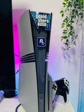 GTA VI PS5 Console Badge – Blue Logo