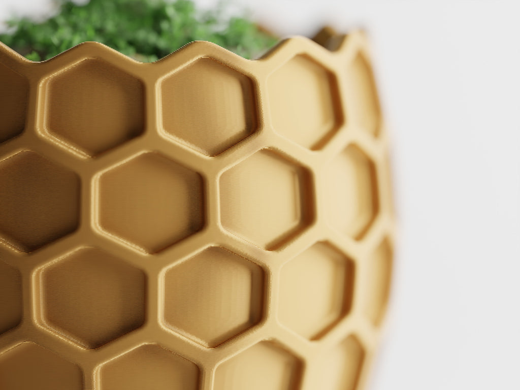 Honeycomb Hexagon 3D Printed Planter