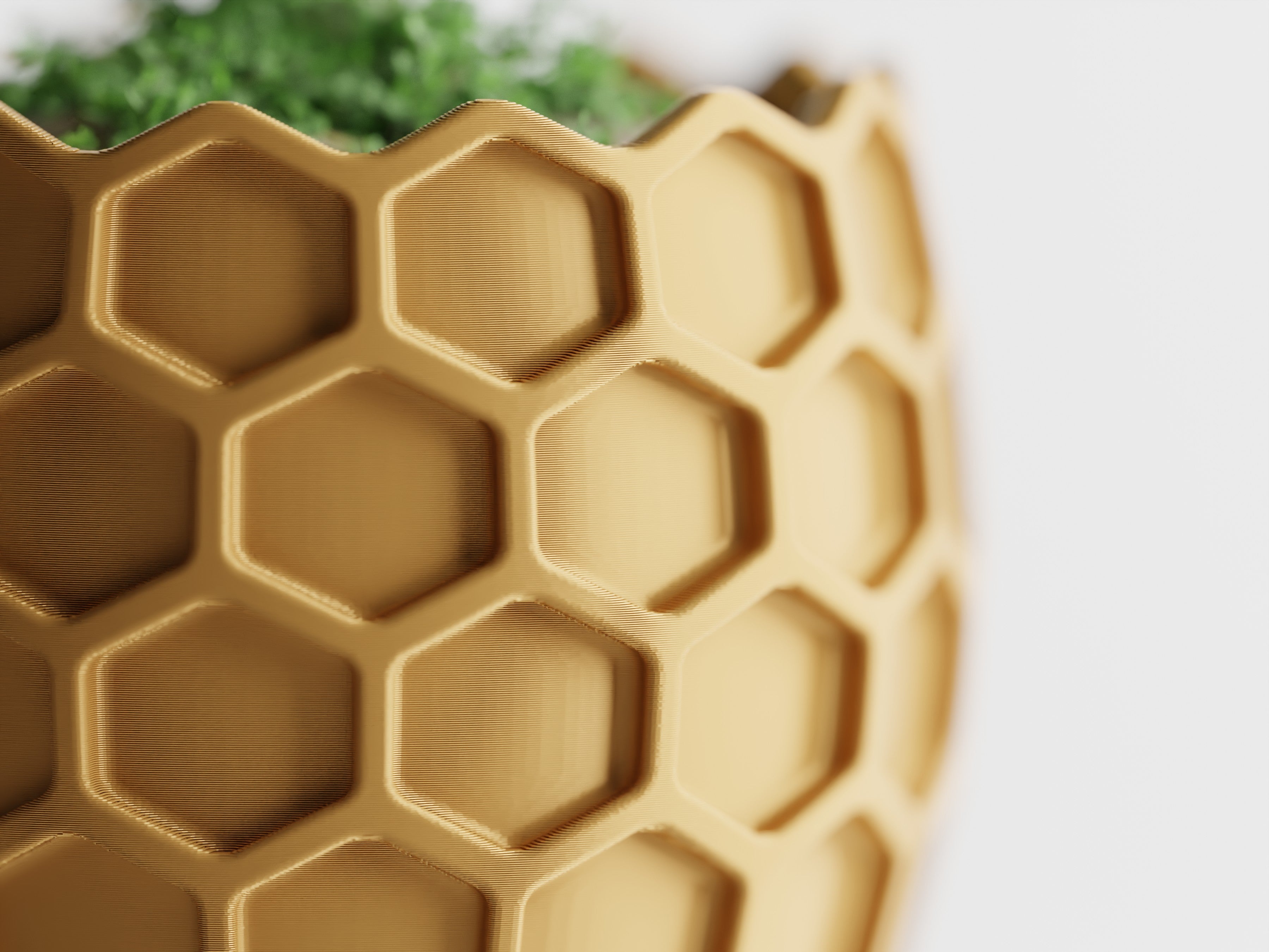 Honeycomb Hexagon 3D Printed Planter