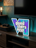 Grand Theft Auto VI – Iconic LED Light Box Sign