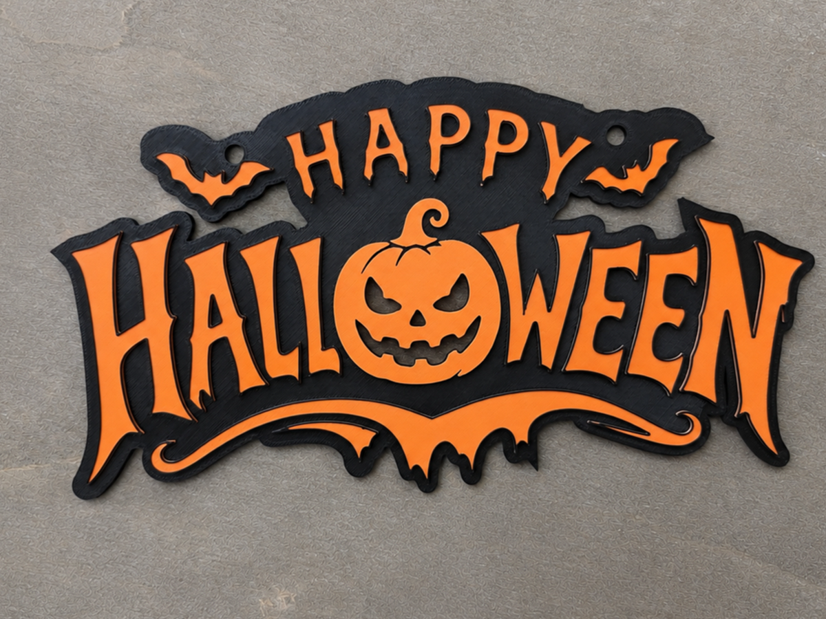 Halloween Hanging Wall Sign