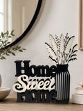 Home Sweet Home Vase Decor