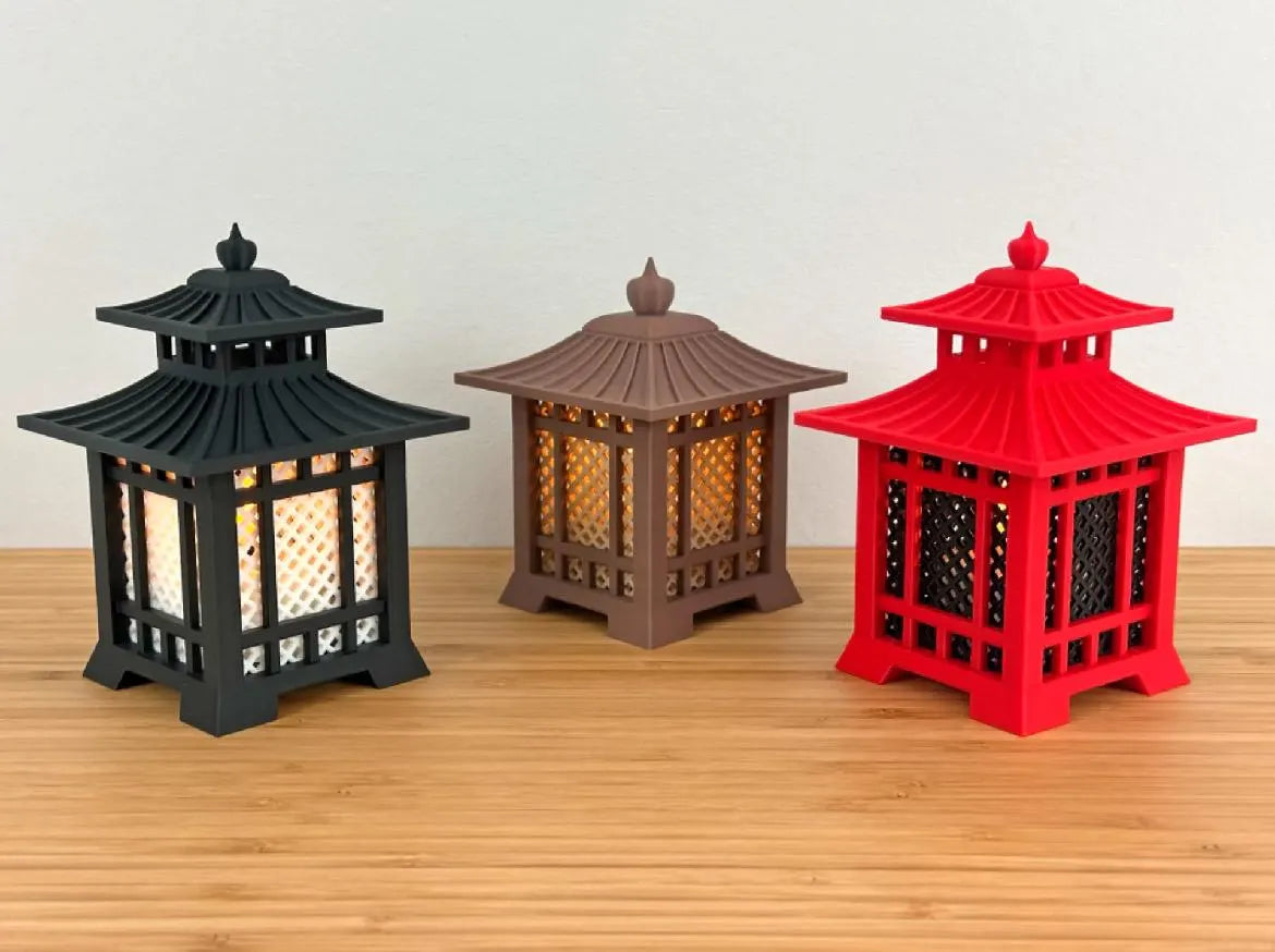 Japanese Mini Tea Light Lantern image 0