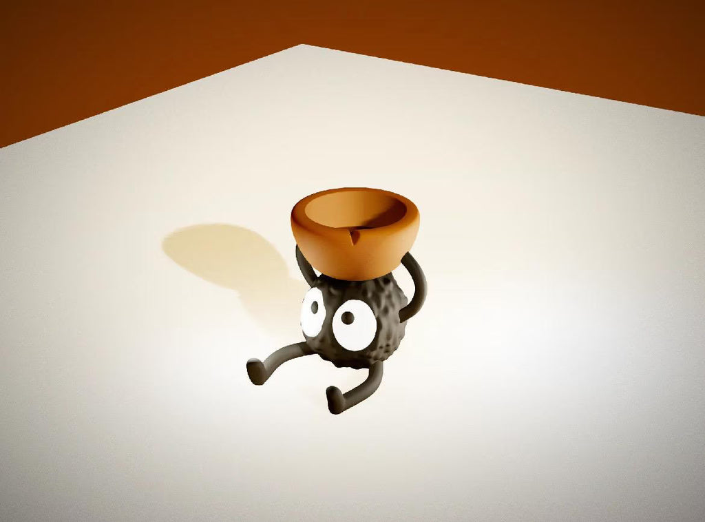 Susuwatari (Soot Sprite) Tea Candle Holder image 1
